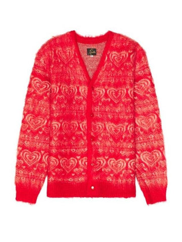 Cardigan PU313 Red - NEEDLES - BALAAN 1