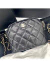 CC Logo Mini Pouch Cross Bag Black - CHANEL - BALAAN 3