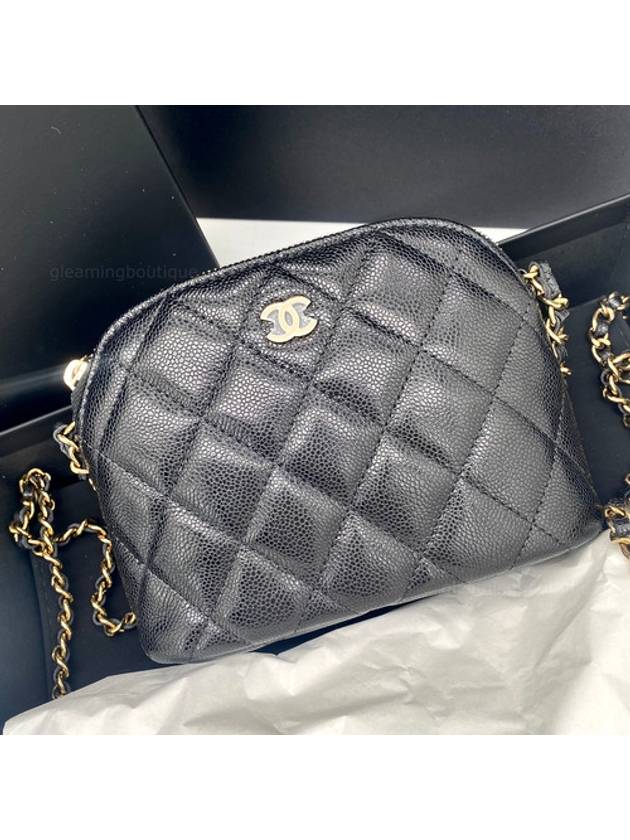 CC Logo Mini Pouch Cross Bag Black - CHANEL - BALAAN 3