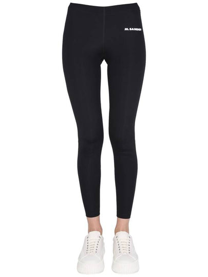 Women's Plus Logo Leggings Black - JIL SANDER - BALAAN 2