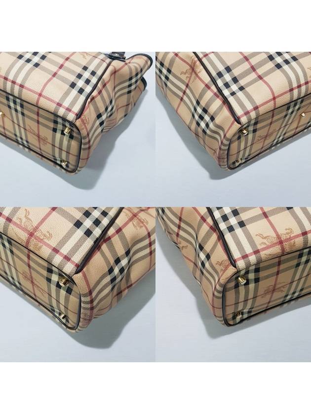 Checked tote shoulder bag - BURBERRY - BALAAN 6