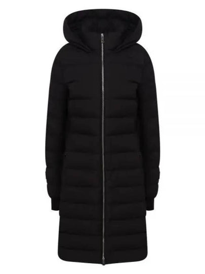 New Bridge Hooded Goose Down Padding Black - BURBERRY - BALAAN 2