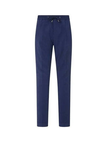 Check pattern seersucker roll up pants dark navy 271127 - PAUL SMITH - BALAAN 1