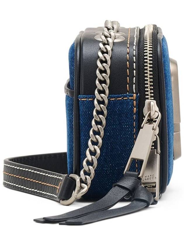 The Denim Chain Snapshot Cross Bag Blue - MARC JACOBS - BALAAN 5