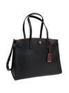 Robinson Satchel Tote Bag Black - TORY BURCH - BALAAN 2