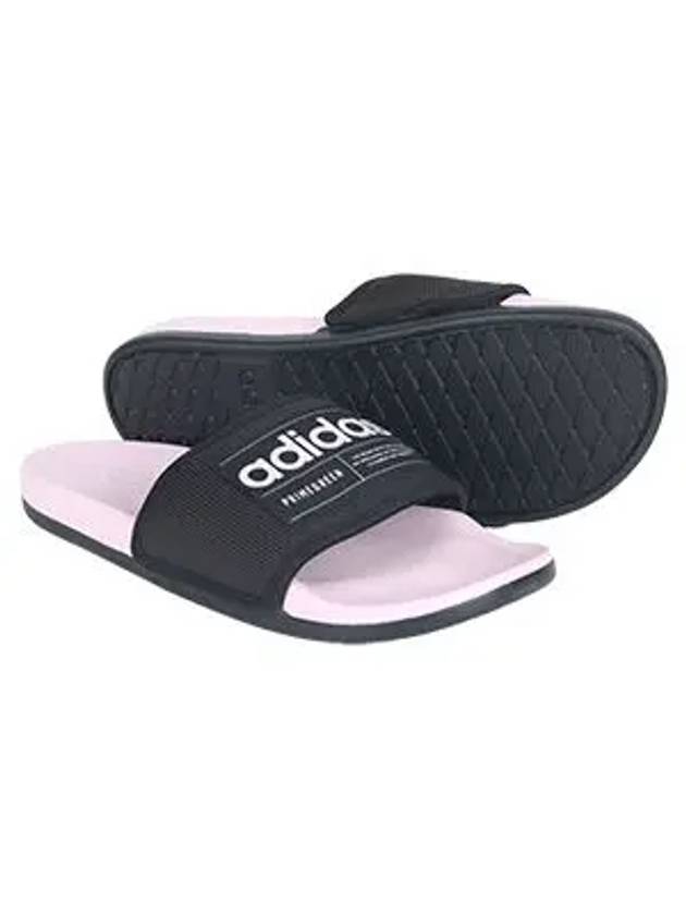 Adilette Eco Slippers Black - ADIDAS - BALAAN 1