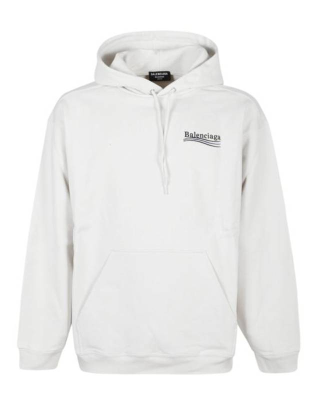 Political Campaign Medium Fit Hoodie White - BALENCIAGA - BALAAN 2