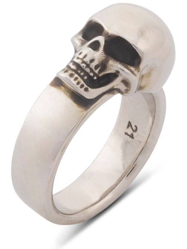 Side Skull Ring 748202 J160Y0446 B0010398525 - ALEXANDER MCQUEEN - BALAAN 5