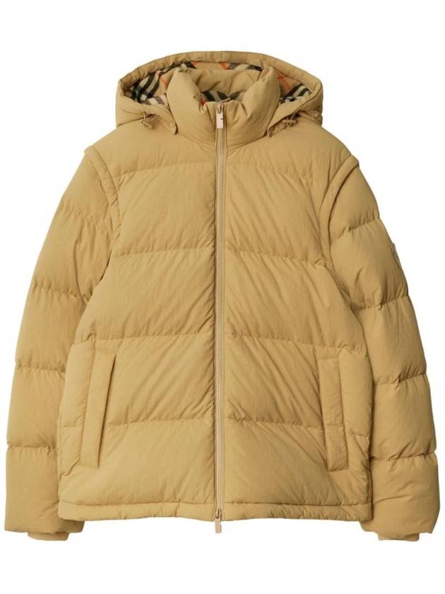 Logo patch padded jacket 8097944 - BURBERRY - BALAAN 1