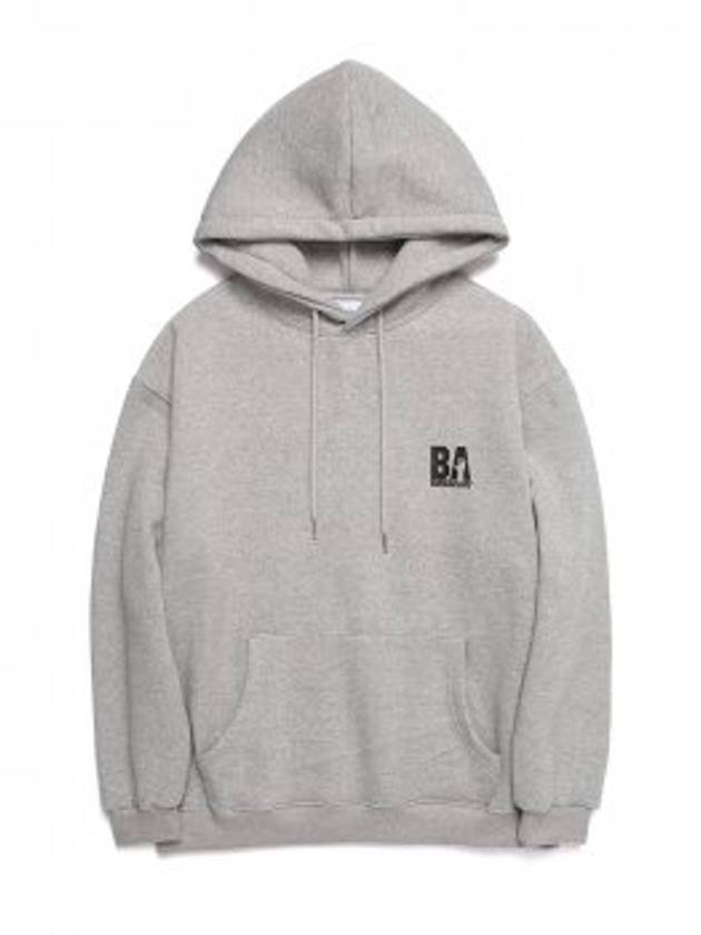 OG Logo Hoodie Grey - BURIED ALIVE - BALAAN 2