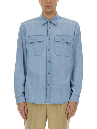 Boss Denim Shirt - HUGO BOSS - BALAAN 1