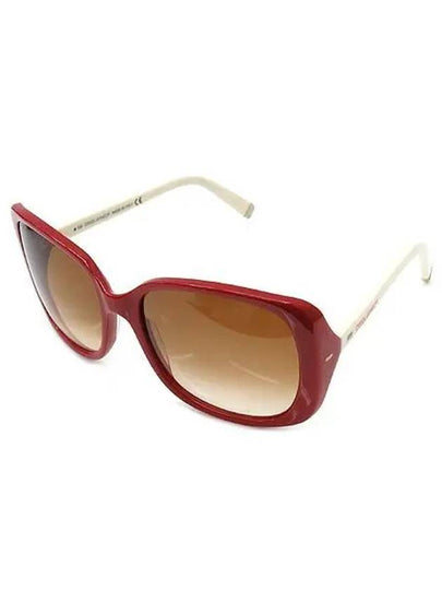 DQ0034 66F side initial horn rim sunglasses - DSQUARED2 - BALAAN 2