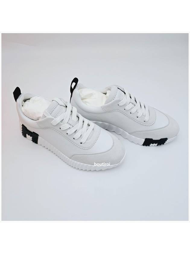 Bouncing Women s Sneakers White Blanc H242250Z90 - HERMES - BALAAN 4