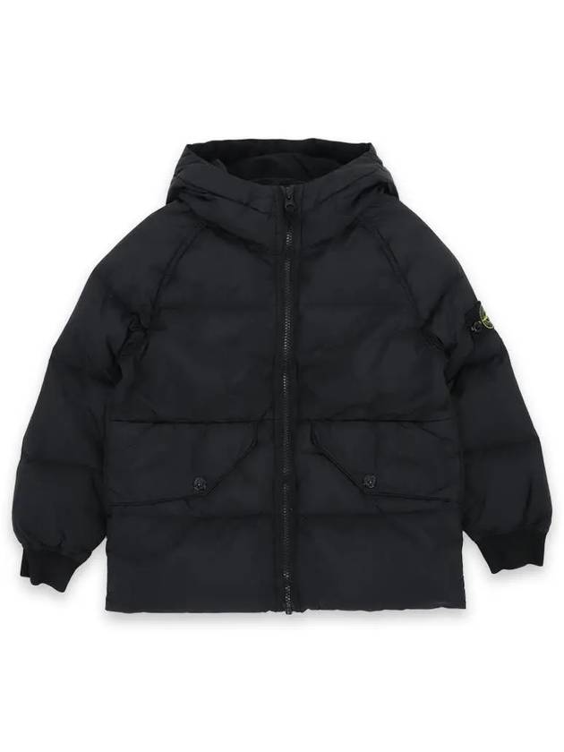 Kids Stone Island Jacket 811640223 V0029 BLACK - STONE ISLAND - BALAAN 3