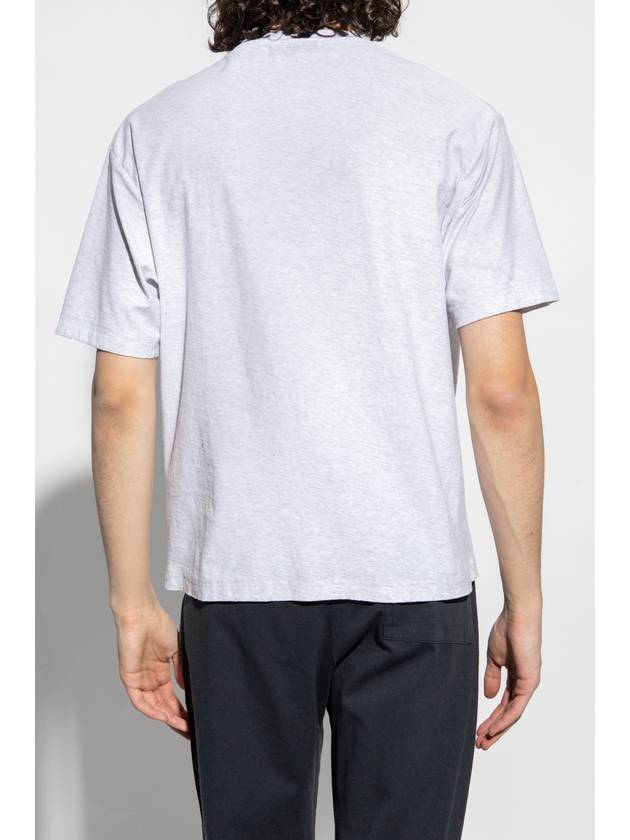 Acne Studios T-shirt With Logo, Unisex, Grey - ACNE STUDIOS - BALAAN 4