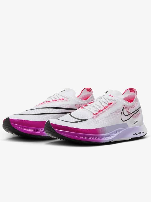 ZoomX Streakfly Low Top Sneakers White Purple - NIKE - BALAAN 6