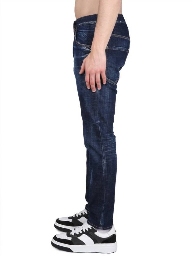 Skater Washed Jeans Blue - DSQUARED2 - BALAAN 6