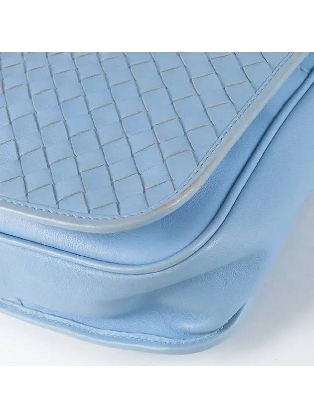 Sky Blue Crossbody Bag - BOTTEGA VENETA - BALAAN 4