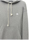 Farrin Face Oversized Hoodie Grey - ACNE STUDIOS - BALAAN 4