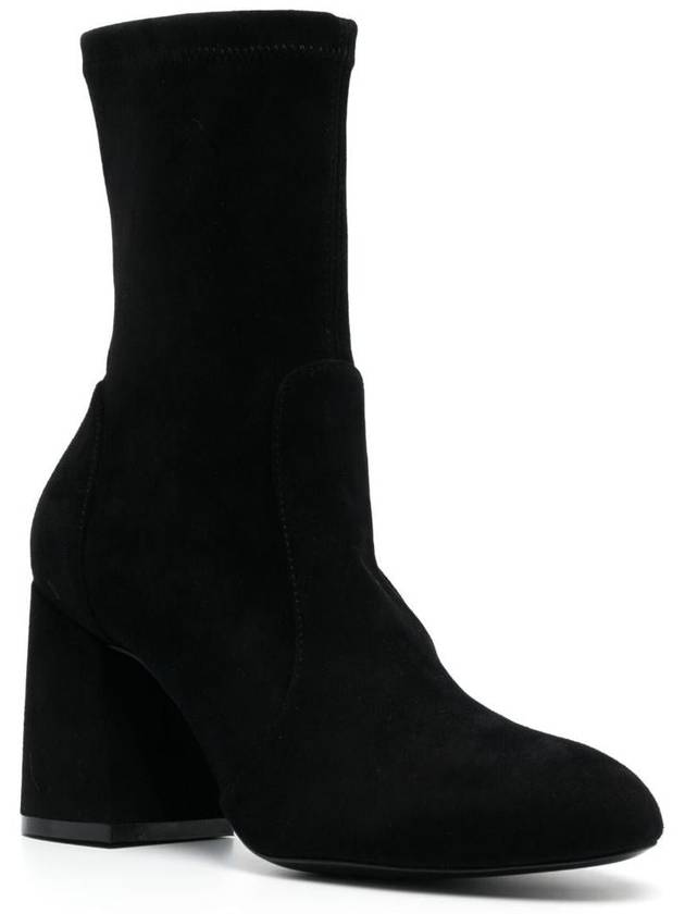 Stuart Weitzman Flareblock 85 Str Bootie Shoes - STUART WEITZMAN - BALAAN 4