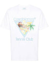 short sleeve t-shirt MS24JTS00105 WHITE - CASABLANCA - BALAAN 1