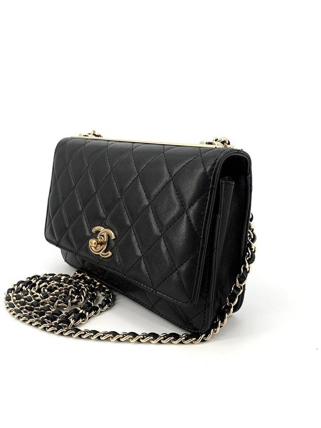 Chevron Lambskin Trendy CC WOC - CHANEL - BALAAN 4