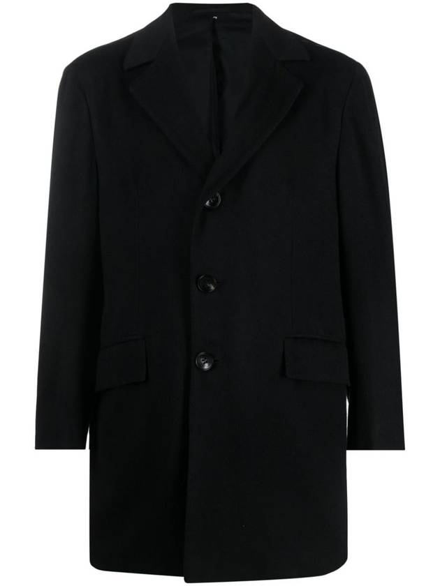 notched lapel cashmere single-breasted coat UGO411K0114015 - KITON - BALAAN 2