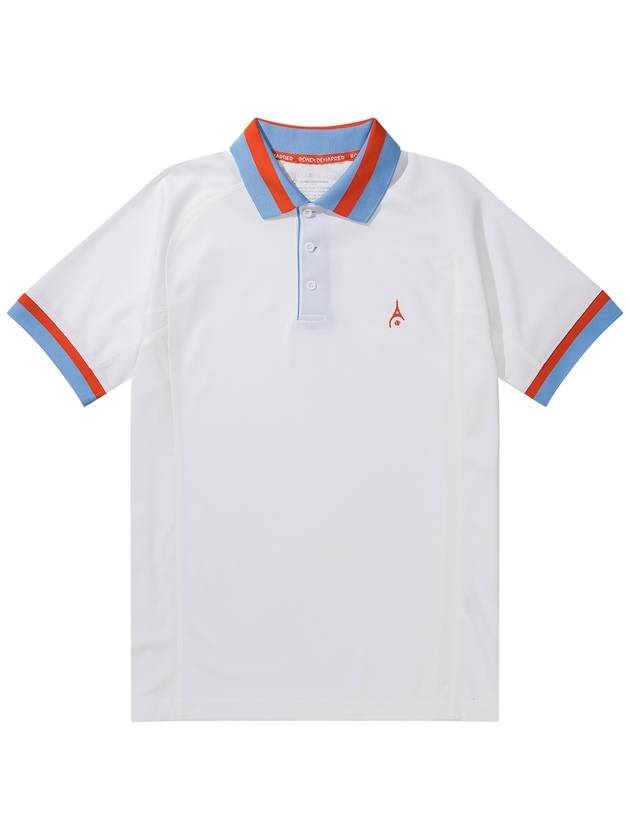 Men's Signature Polo Polo Shirt White - ROND&DEMARRER - BALAAN 2