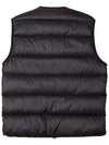 Lens Detail Zip-Up Quilted Vest Black - CP COMPANY - BALAAN 3