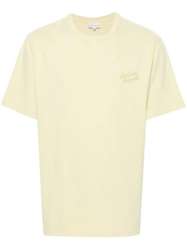 handwriting embroidery t-shirt MM00126KJ0118 - MAISON KITSUNE - BALAAN 1