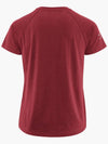 Women's Fafne Short Sleeve T-Shirt Dark Russet - KLATTERMUSEN - BALAAN 3