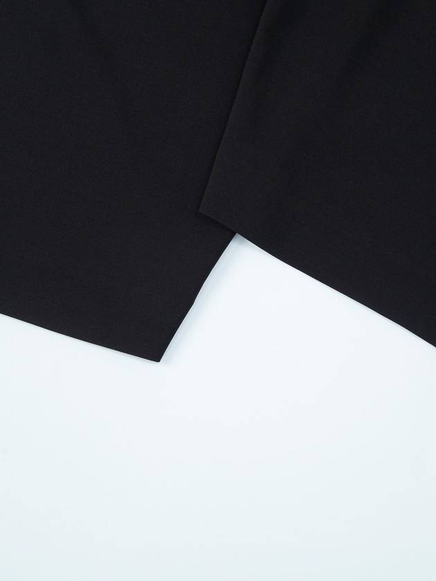 Out Pocket Crop Tapered Pants Black - CALLAITE - BALAAN 4
