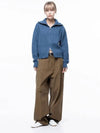 Four Woman Women s M243PT01BRW Corduroy One Tuck Wide Pants Brown - CHANCE'S NOI - BALAAN 7