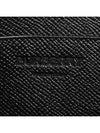 Monogram Motif Grained Leather Clutch Bag Black - BURBERRY - BALAAN 8