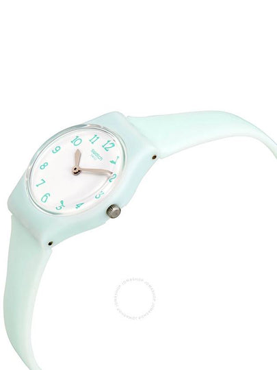 Swatch Greenbelle White Dial White Plastic Ladies Watch LG129 - SWATCH - BALAAN 2