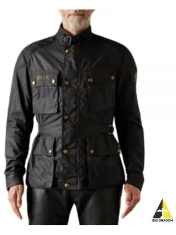 McGee 2 0 waxed cotton jacket 41051018 C50N0619 90000 - BELSTAFF - BALAAN 1