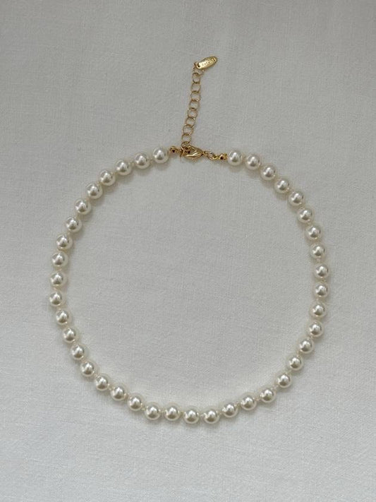 Classic Pearl Necklace 8mm Classic Pearl Necklace - ELYONA - BALAAN 1