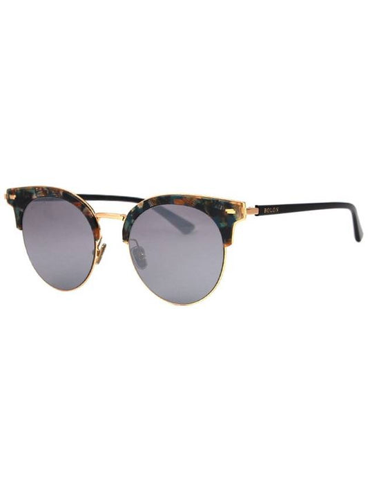 BOL6026 B80 round gold frame combination Boeing mirror lens luxury sunglasses - BOLON - BALAAN 1
