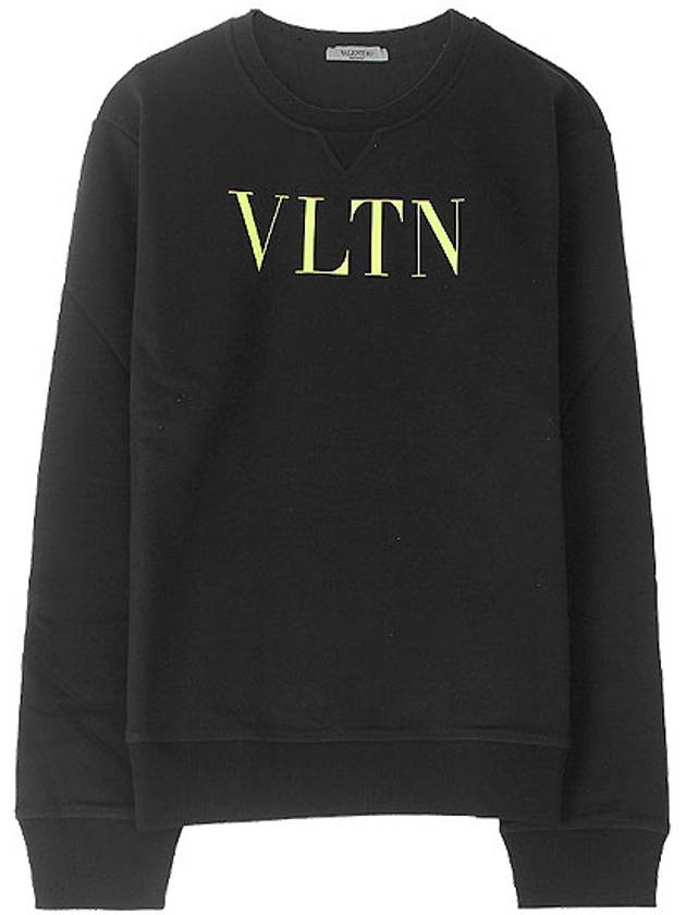 Men's VLTN Sweatshirt Black - VALENTINO - BALAAN 2