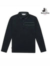 Color Matching Eri Long Sleeve T-Shirt 9312GXSPBLACK - BLACK&WHITE - BALAAN 1