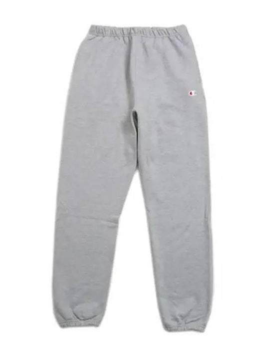 RW BANDED BOTTOM POCKET PANT OXFORD GRAY GF71 Y06146 1IC Reverse Weave Training Pants - CHAMPION - BALAAN 1