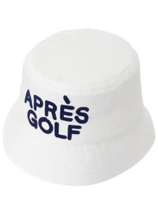 Apres Golf Cotton Twill Bucket Hat Snow - G/FORE - BALAAN 2