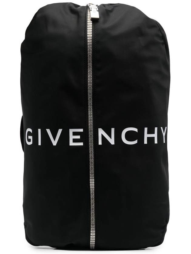 Logo Nylon Zippper Backpack - GIVENCHY - BALAAN 2