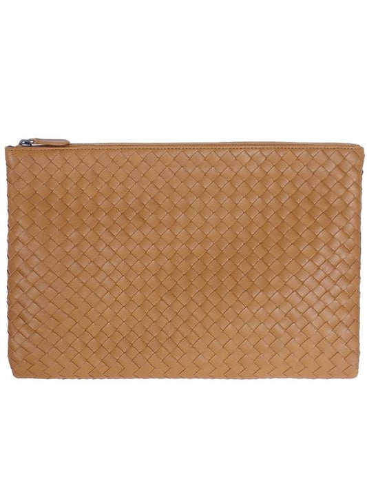 Men s Intrecciato Clutch Camel 522430 V48B1 2590 - BOTTEGA VENETA - BALAAN 1