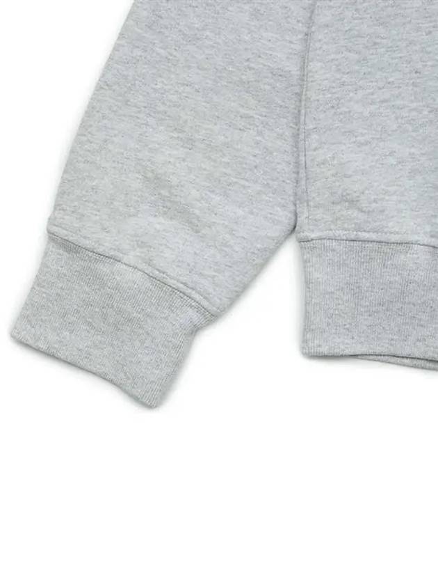 Wellness Logo Sweatshirt Heather Grey - SPORTY & RICH - BALAAN 7