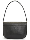 Sarah Embossed Lizard Leather Shoulder Bag Black - A.P.C. - BALAAN 5