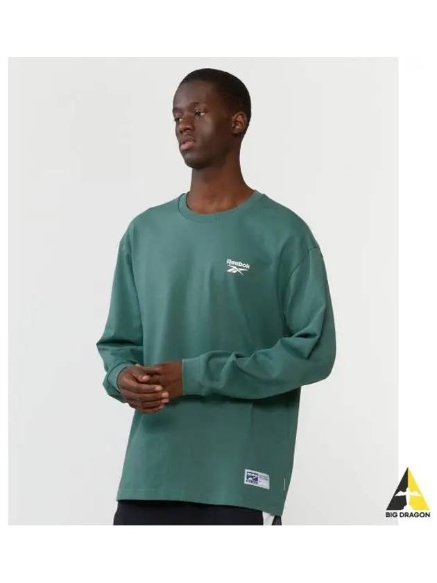 Vector Flash Long Sleeve Green - REEBOK - BALAAN 1