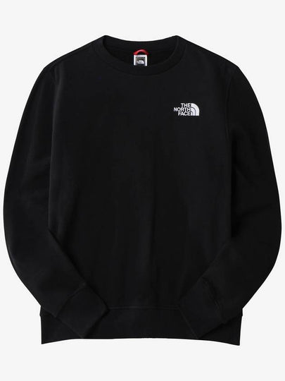 Seasonal Fine Crew Cotton Sweatshirt Black - THE NORTH FACE - BALAAN 2