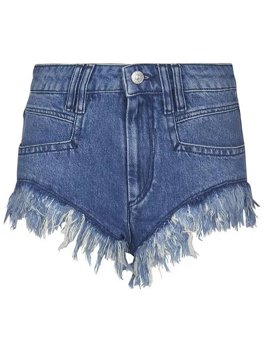 Women s Denim Shorts Blue - ISABEL MARANT ETOILE - BALAAN 1