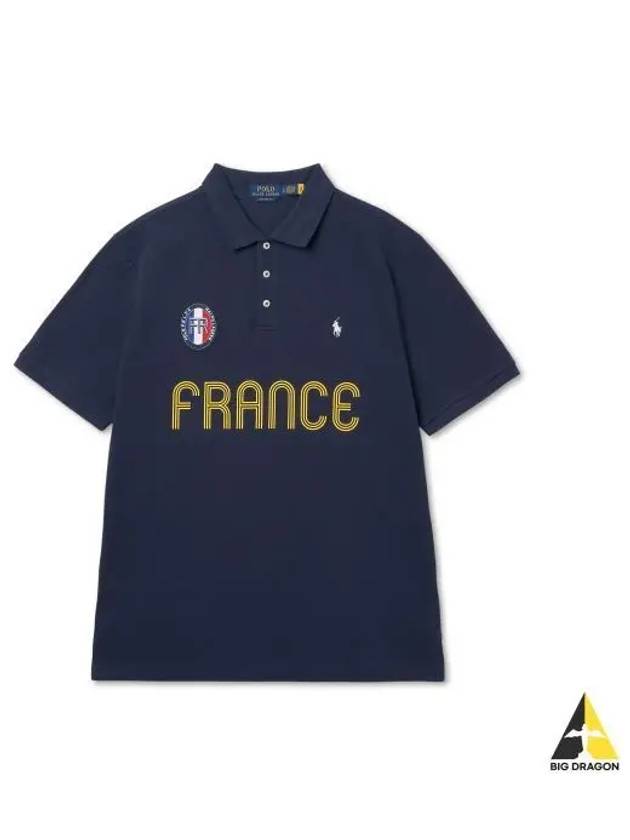 Classic fit French polo shirt refined navy - POLO RALPH LAUREN - BALAAN 1